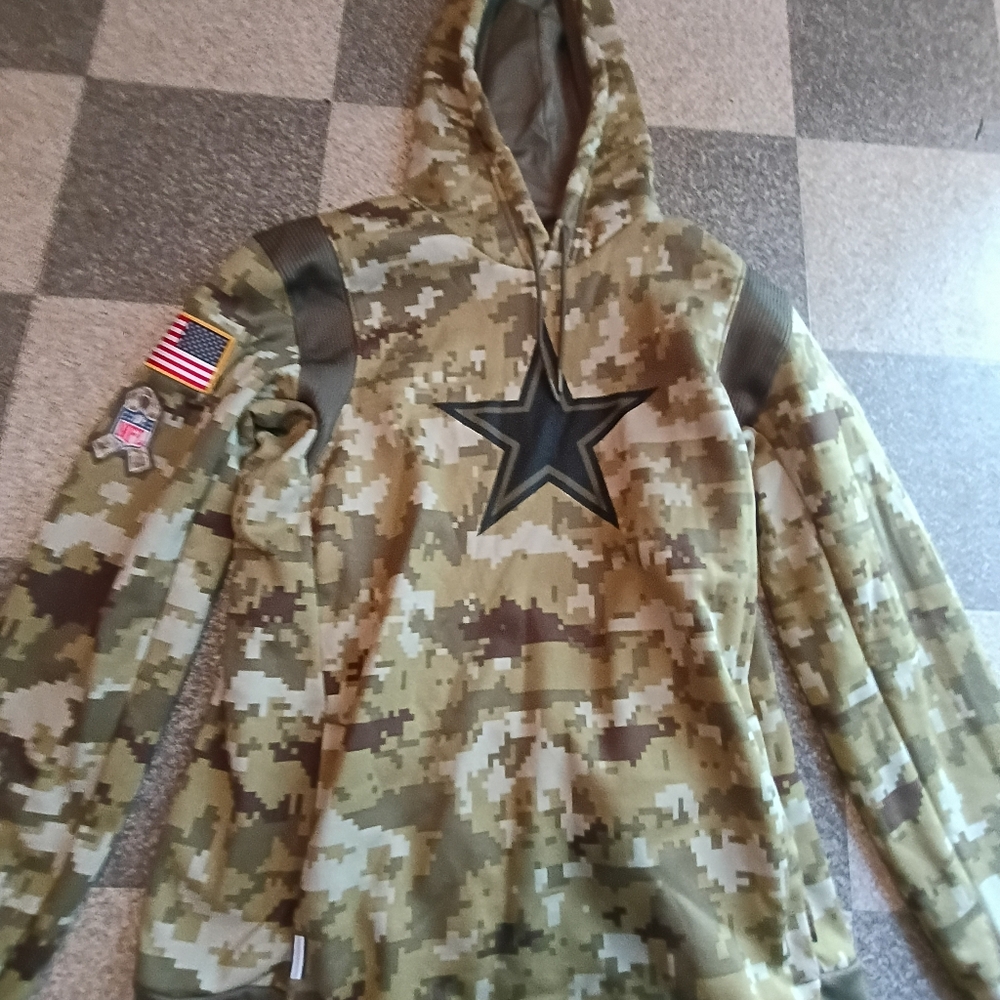 NFL Camouflage Hoodie with Star Logo